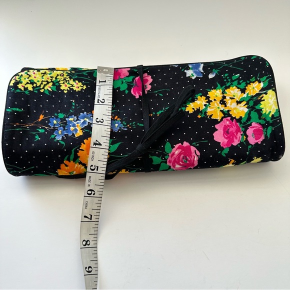 TED LAPIDUS Floral Jewelry / Toiletry / Travel Hanging Organizer - Picture 9 of 9